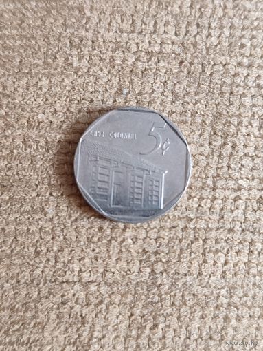 Куба. 5 сентаво 1994 года.