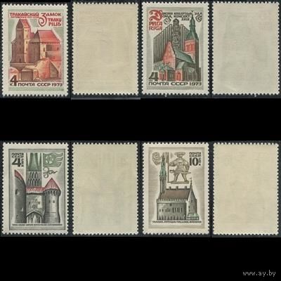 СССР 1973 Архитектура Прибалтика замки ** (с)