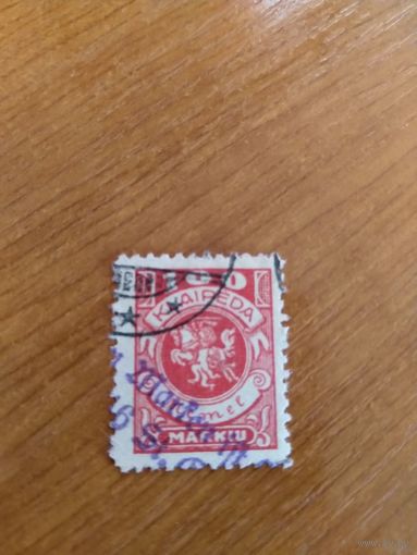 1923 Мемель Клайпеда герб Погоня (5-2)