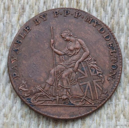 США 1 цент 1796 года. Корабль. Поселение Кентуки. BRITISH SETTLEMENT KENTUCKY. Предложи свою цену или обмен!