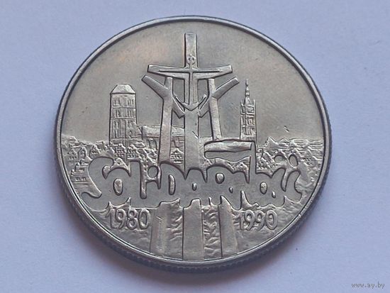 Польша 10000 злотых 1990 г.