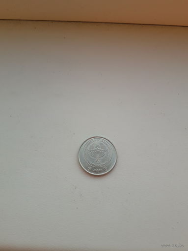 КИРГИЗИЯ 1 сом 2008 год