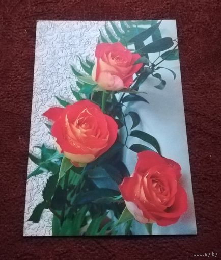Открытка 1998г. подписанная фото Л.Куликова