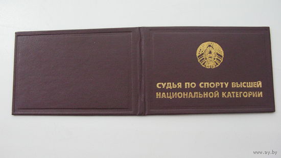 Судья по спорту