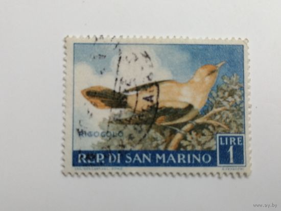 Сан Марино 1960. Птицы