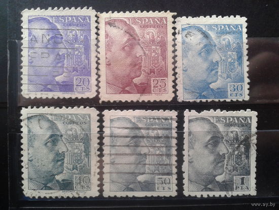 Испания 1939 Генерал Франко, гос. герб