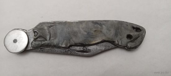 Нож РЫСЬ ,редкий