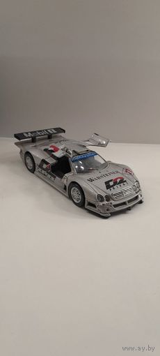 Машинка (модель) Welly mercedes-benz clk-gtr примерно 1:43