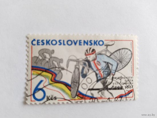 ЧССР  1987  велоспорт