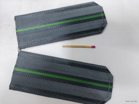 Погоны таможенной службы младший командный состав. 12,5 см