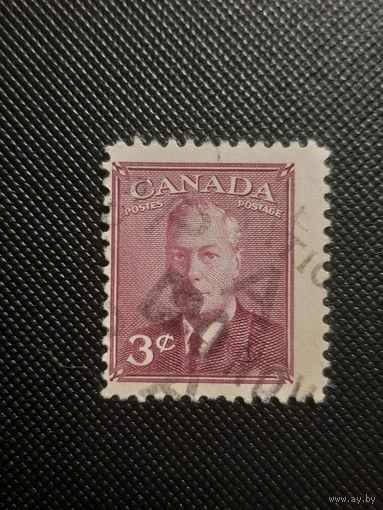 Канада. Стандарт. 1950г. гашеная