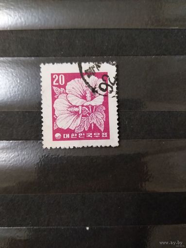 1957 Южная Корея флора цветы (2-3)
