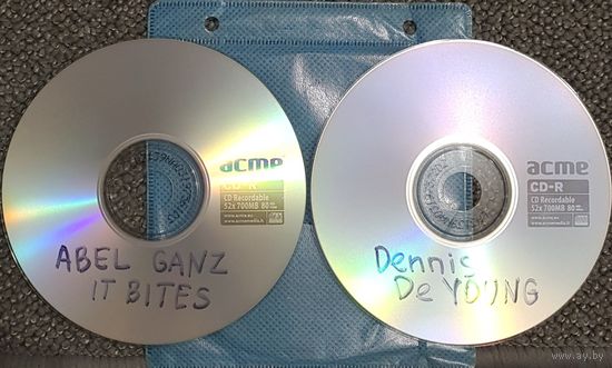 CD MP3 ABEL GANZ, IT BITES, Dennis DeYOUNG - 2 CD