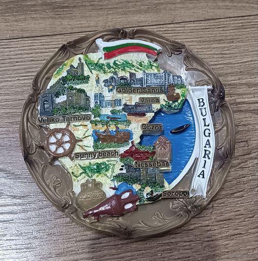 Тарелка Болгария