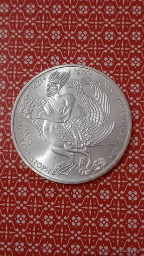 Германия 5 марок серебро 1976 Гримменсгаузен