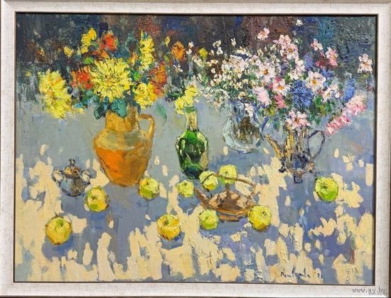 Потворова Т.В "Утренний свет", 2021г. Холст, масло. Размер 60х80 см.