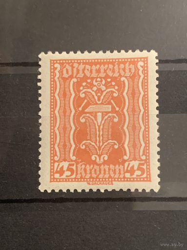 Австрия 1922. Стандарт