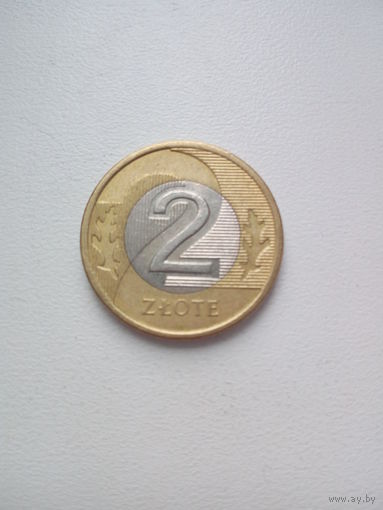 2 злотых 2010г.Польша