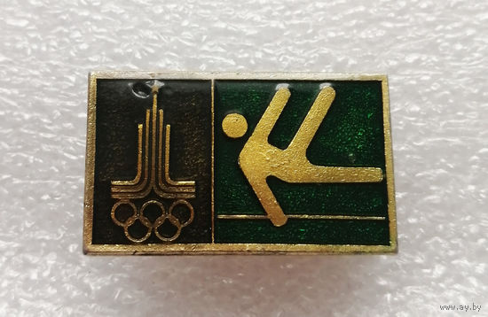 Гимнастика. Олимпийские виды спорта. Олимпиада Москва 1980 год #0979-SP17