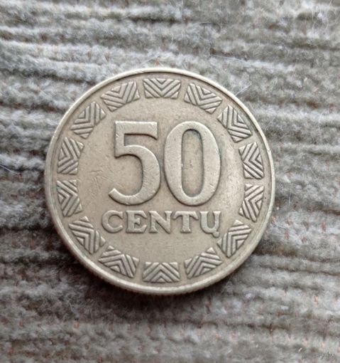Werty71 Литва 50 центов 1997 погоня