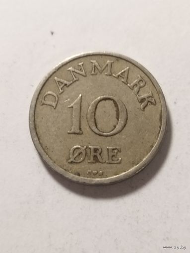 Дания 10 оре 1956
