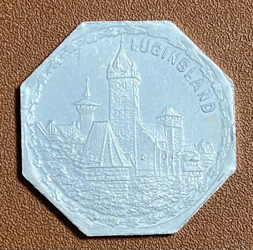 Германия Нюрнберг нотгельд 20 пфеннигов 1920 год. Сторожевая вышка. жетон