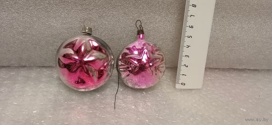 Ёлочные игрушки со звёздами. 2-14