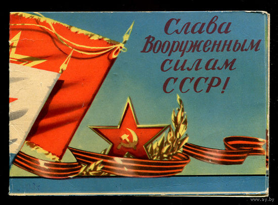 Слава Вооруженным силам СССР! 1961. Худ. В. Викторов