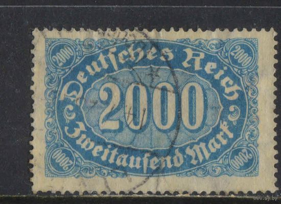 Германия Респ 1923 Инфляция Номинал большой Стандарт ВЗ2 #253