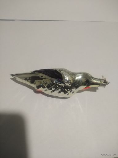 Ёлочные игрушки. СССР. Птица.