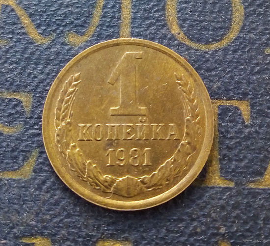1 копейка 1981 СССР #06