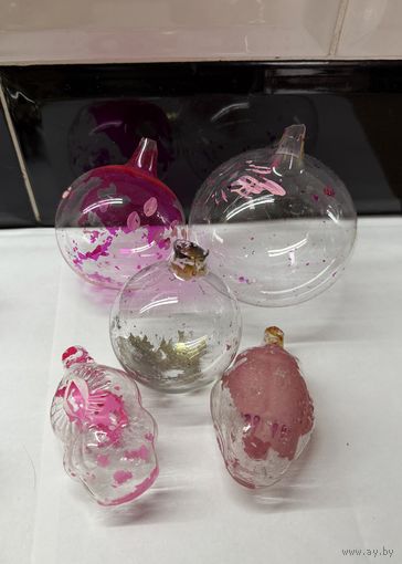 Елочные игрушки СССР под реставрацию