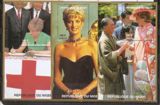 ЯН Нигер 1997 Принцесса Диана