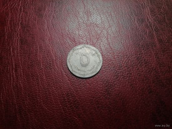 Алжир 5 сантимов 1964