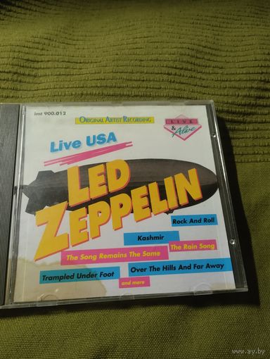 CD Led Zeppelin Live USA 1975 (Bootleg, Germany)
