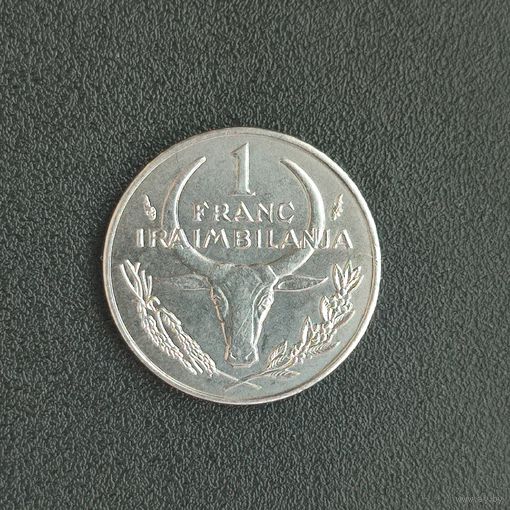 Мадагаскар 1 франк 1993