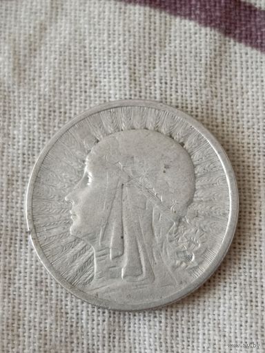 Польша. 2 злотых 1933 года. (7).