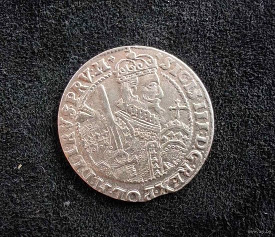 Орт 1623 г. Сигизмунд. С рубля.