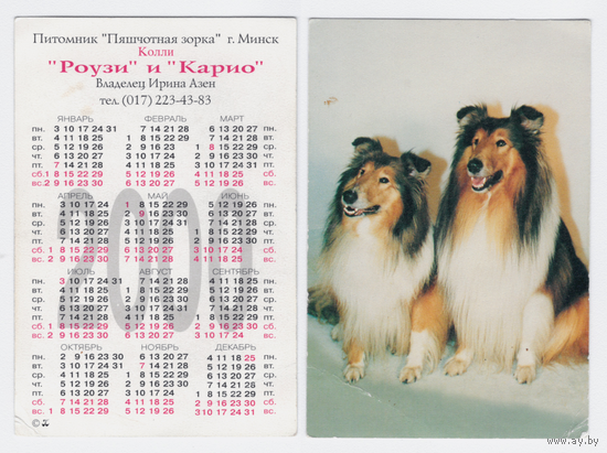 Календарь Колли 2000