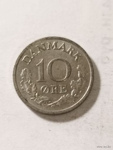 Дания 10 оре 1969