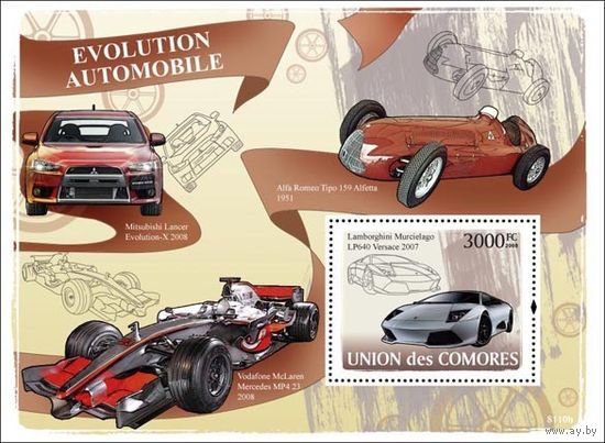 История автомобилестроения Коморы 2008 год 1 блок