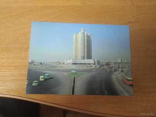 Открытка Ташкент - гостиница Москва.