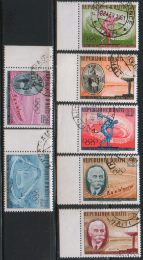 ГАИТИ. М. 629/35. 1960. Олимпийская серия. ГаШ. .