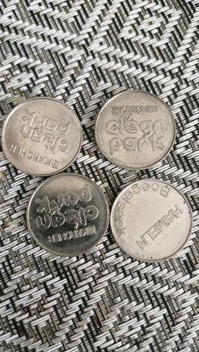 Жетоны мойки Clean Park Германия