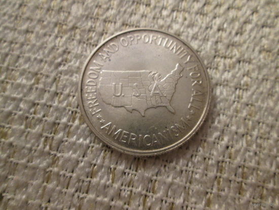 50  центов  ,  США  , 1951  г.  БУКЕР