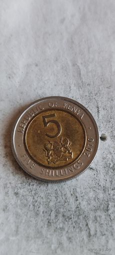 Кения 5 шиллинг 2010