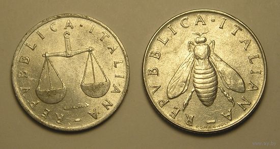 Италия, 1+2 Лиры 1954