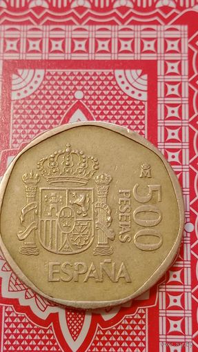 Испания 500 песет 1989