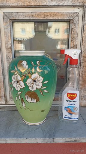 Большая массивная ваза Валлендорф идеальное состояние