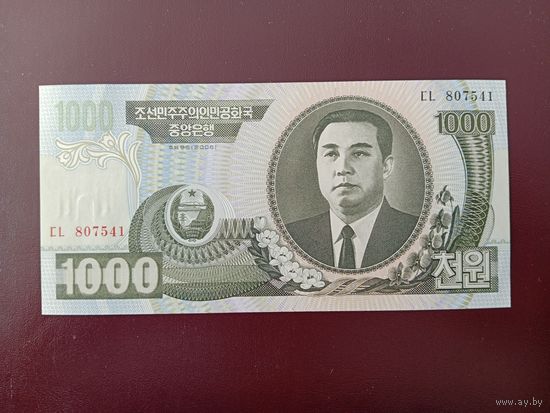 Северная Корея 1000 вон 2006 UNC